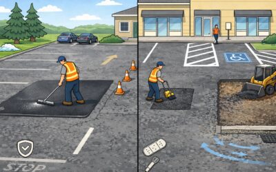 Parking Lot Sealing, Patching, or Replacement